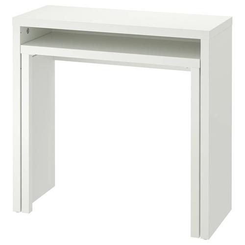 イケア（IKEA） 引き出し式デスク ホワイト 90x39/71cm m00590791