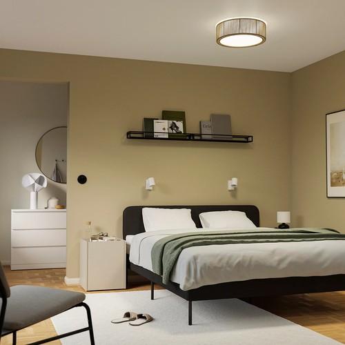 【限定8月発送希望】IKEA FUGA シーリングライト 2灯 イケア（IKEA） シーリングランプ スゲ 45cm m00601582 TRUBBRUFSE