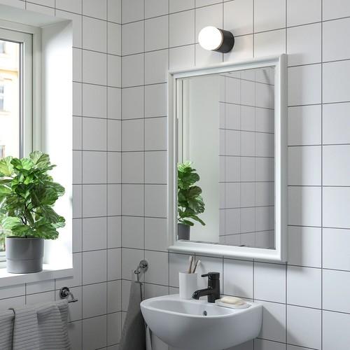 イケア（IKEA） ミラー ホワイト 60x80 cm m00610096 PINGSTSYREN