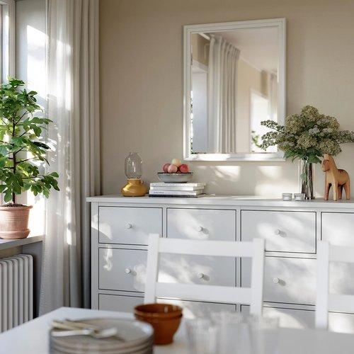 イケア（IKEA） ミラー ホワイト 60x80 cm m00610096 PINGSTSYREN