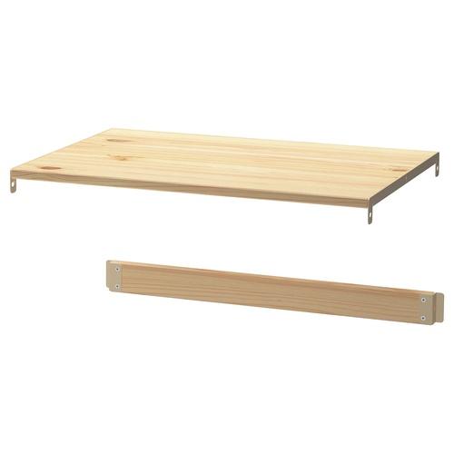 イケア（IKEA） 天板 ライトホワイトステインパイン 60x44cm m00615353