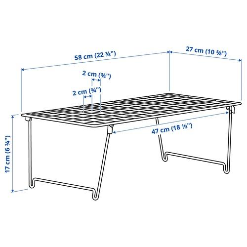イケア（IKEA） シューズラック ブルー m00633489 GREJIG グレイグ