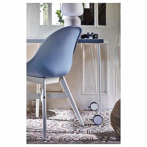 イケア（IKEA） 【セット商品】IKEA 脚 キャスター付 ホワイト 70cm 
