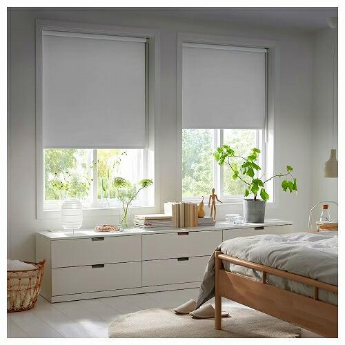 イケア（IKEA） 遮光ローラーブラインド ホワイト 60x195cm m10396883