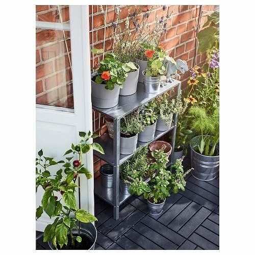 【新品】IKEA HYLLIS ヒュッリス　4個セット 60x27x74 cm イケア（IKEA） シェルフユニット 室内 屋外用 60x27x74cm m10428327