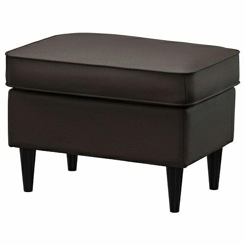 イケア（IKEA） オットマン グラン ボームスタード ダークブラウン