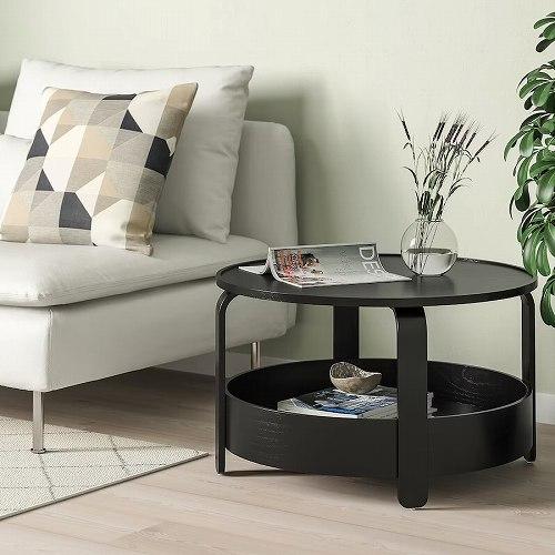 イケア（IKEA） コーヒーテーブル ブラック 70cm m10500356 BORGEBY