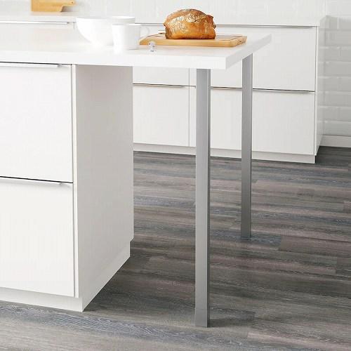 イケア（IKEA） 脚 ステンレススチール 88cm m10503661 UTBY