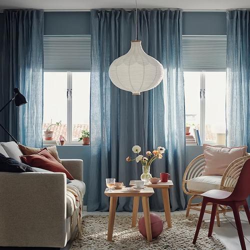 イケア（IKEA） 遮光断熱ブラインド ホワイト 100x195cm m10506551