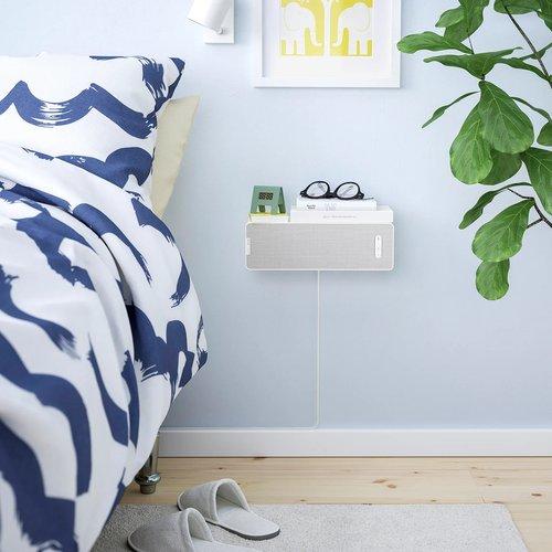 イケア（IKEA） ブックシェルフ型WiFiスピーカー ホワイト白 スマート