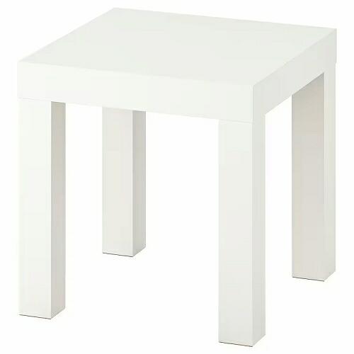【受賞店舗】 IKEA イケア サイドテーブル ホワイト白 ラック m10514792 LACK 35x35cm 新しく着き