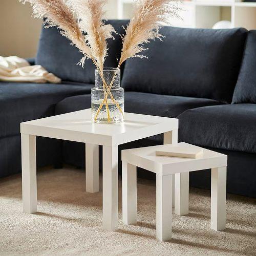 イケア（IKEA） サイドテーブル ホワイト白 35x35cm m10514792 LACK