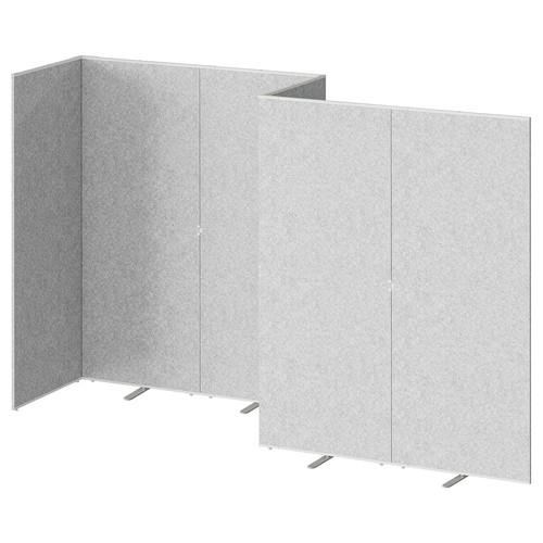 イケア（IKEA） 脚 ルームディバイダ―用 グレー m10523329 SIDORNA