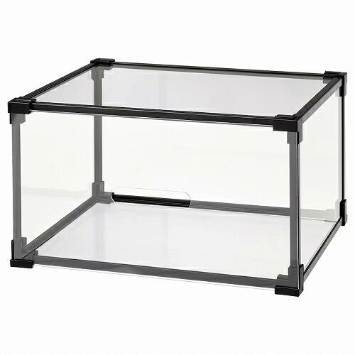 イケア（IKEA） シューズボックス 透明 36x29x21cm m10532357 SKUFFEN