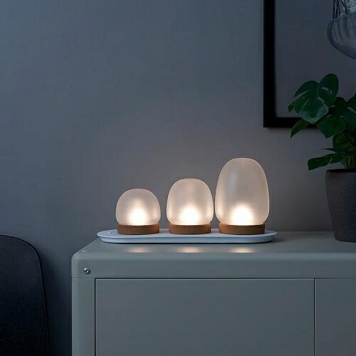 イケア（IKEA） LEDデコレーション照明4点セット チャージトレイ付き