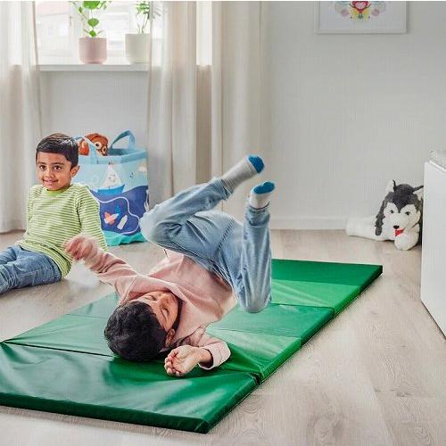 IKEA ジムマット 二枚セット イケア（IKEA） 【セット商品】IKEA 折りたたみ式ジムマット グリーン2