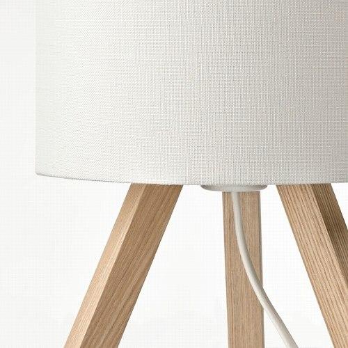 イケア（IKEA） テーブルランプ アッシュ ホワイト m10573569