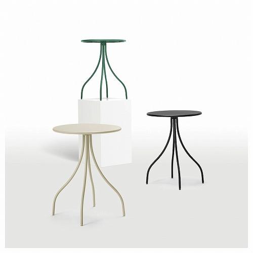 イケア（IKEA） サイドテーブル ライトグレーベージュ 46cm m10578977