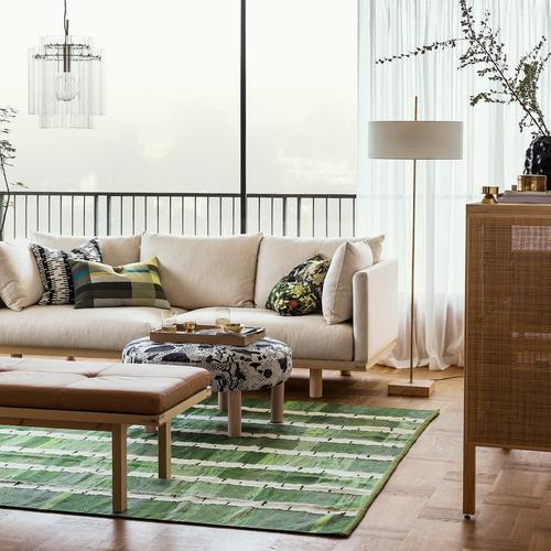 イケア（IKEA） ストックホルム フロアランプ ホワイト テキスタイル