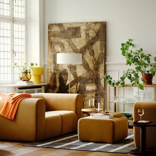 イケア（IKEA） ストックホルム フロアランプ ホワイト テキスタイル