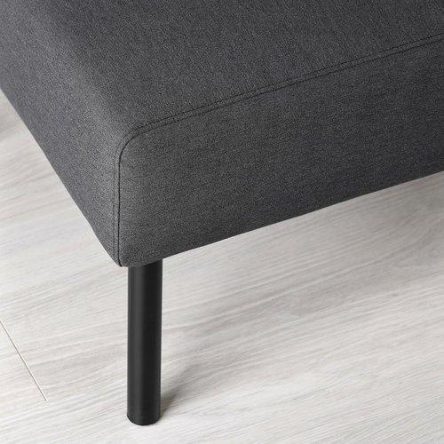 イケア（IKEA） オットマン クニーサ ダークグレー m10595934 GLOSTAD