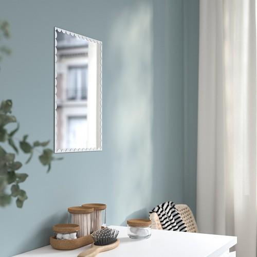 イケア（IKEA） ミラー ホワイト 30×40cm m10602133 RUNDOXEL