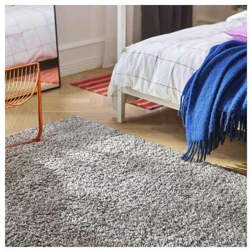 イケア（IKEA） シャギーラグ グレー 120×180cm m10608088 ARENDE