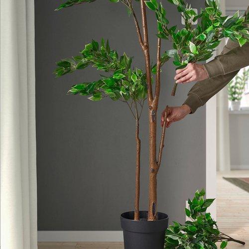 イケア（IKEA） 人工観葉植物 室内/屋外用 ベンジャミン 21cm