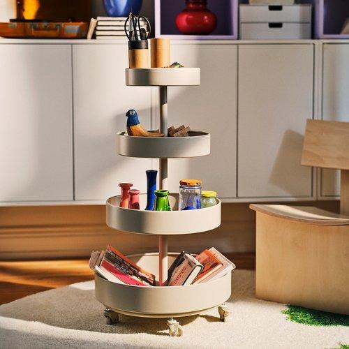 イケア（IKEA） ワゴン ベージュ 89x48cm m10621080 IKEA PS 2026
