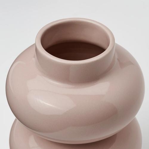 イケア（IKEA） 花瓶 ライトピンク 14cm m10637726 PARLHAGG