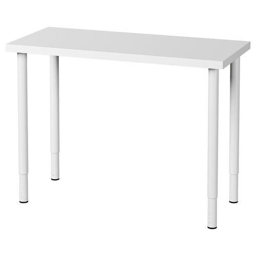 イケア（IKEA） デスク ホワイト 100×45cm m19590159 LINNMON リンモン