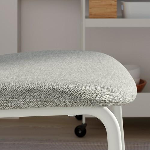 イケア（IKEA） テーブル＆チェア2脚 ホワイト ホワイト/ホワイト