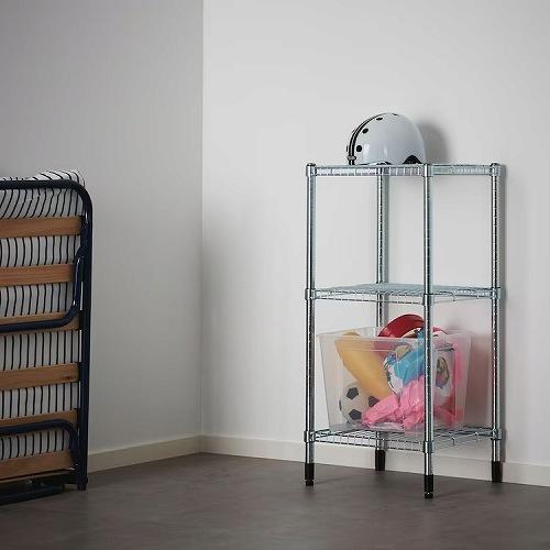 イケア（IKEA） シェルフユニット 亜鉛メッキ 46x36x94cm m20167206
