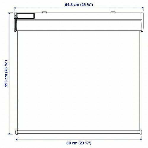 イケア IKEA 遮光ローラーブラインド ワイヤレス 電池式 グレー イケア IKEA 遮光ローラーブラインド ワイヤレス 電池式 グレー