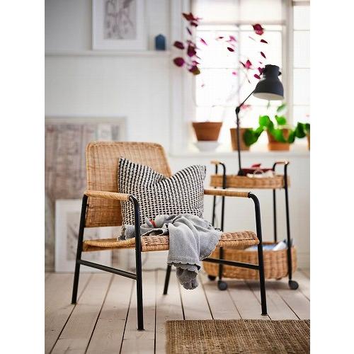 IKEA   イケア    牛柄   椅子   オシャレ VOXLÖV ヴォックスローヴ チェア, ライトバンブー - IKEA
