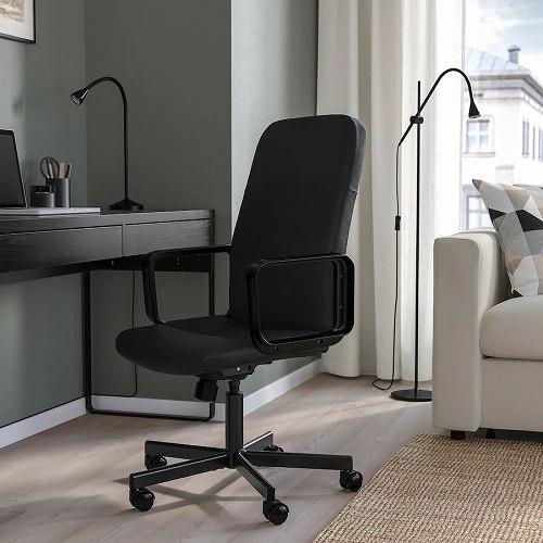 イケア（IKEA） 回転チェア ボームスタード ブラック 黒 m20493548