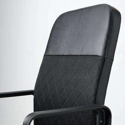 イケア（IKEA） 回転チェア ボームスタード ブラック 黒 m20493548