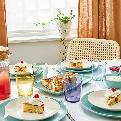 イケア（IKEA） グラス ミックスカラー 300ml 4 ピースセット