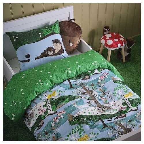 イケア（IKEA） 掛け布団カバー 掛け布団カバーシングル150x200cm 枕