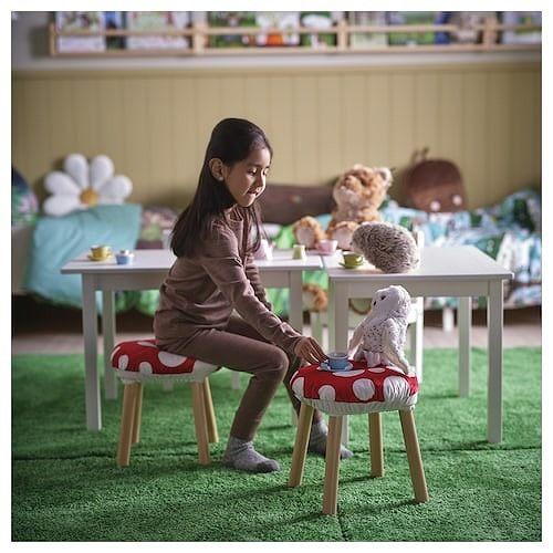 イケア（IKEA） 毒キノコ形 レッド ホワイト m20578284 SKOGSDUVA スコ
