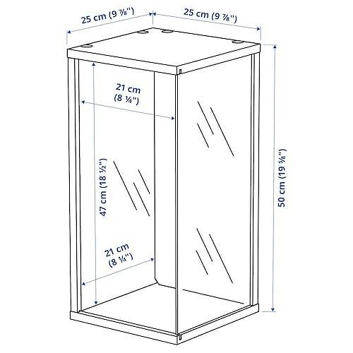 イケア（IKEA） 壁取り付け式 コレクションケース ホワイト 白
