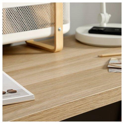 イケア（IKEA） 天板 ホワイトステイン オーク調 100×45cm m20596221