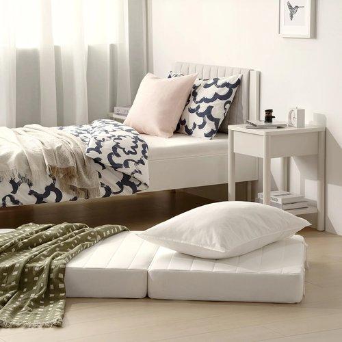 イケア（IKEA） ポケットコイルマットレス 折りたたみ式 かため