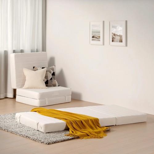 値下げ☆ IKEA イケア ヴィトヘル マットレス 80x200 イケア（IKEA） ポケットコイルマットレス 折りたたみ式 かため