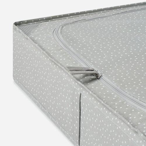 イケア（IKEA） ベッド下収納ボックス ライトグレー 57x60 cm 2 ピース