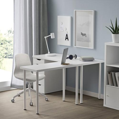 イケア（IKEA） テーブル ホワイト 100×45cm m29590154 LINNMON