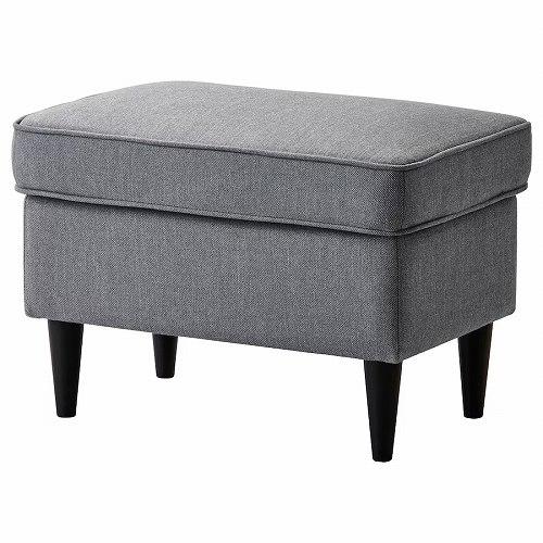 イケア（IKEA） オットマン ノールドヴァッラ ダークグレー m30300417 