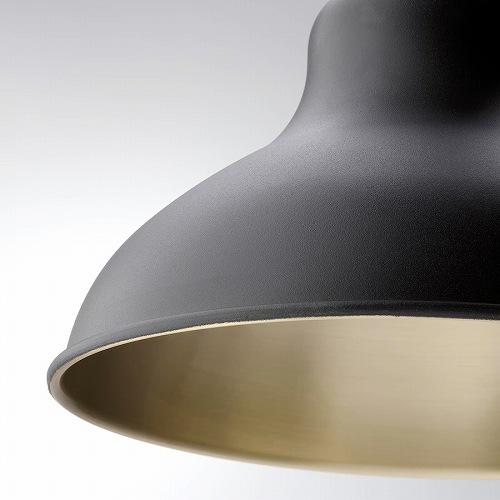 イケア（IKEA） ペンダントランプ ランプ3個付き ブラック m30364782