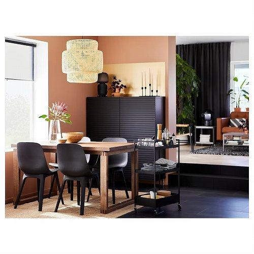 イケア（IKEA） チェア チャコール m30457314 ODGER オドゲル : 株式