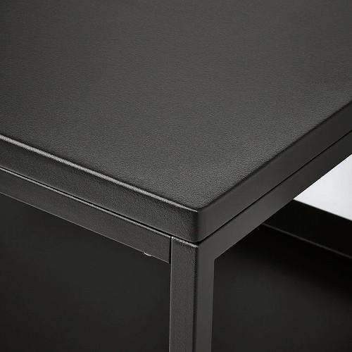 イケア（IKEA） ワゴン チャコール 80x40cm m30474865 TROTTEN